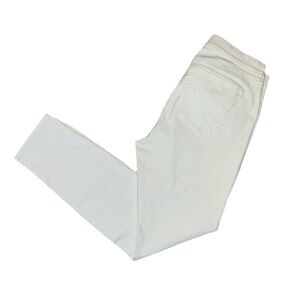 LOFT White Ankle Cropped Jeans